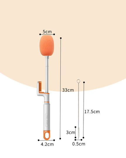 Long Handle Cup Brush Bottle Cleaning Kitchen Gadgets