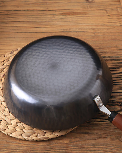 Non-stick Pan Uncoated General Purpose Flat-bottomed Wok