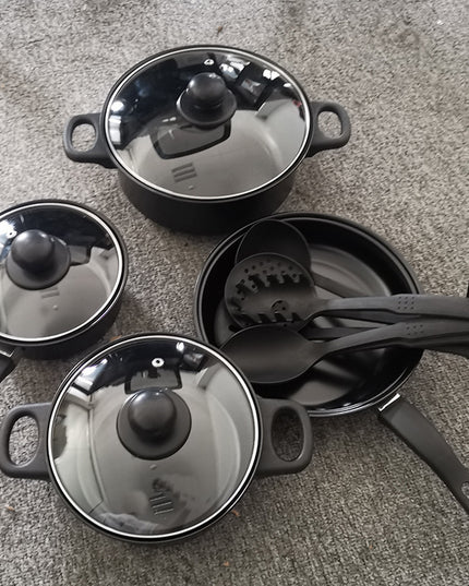 13-piece Suit Non-stick Pan Stockpot Frying Pan