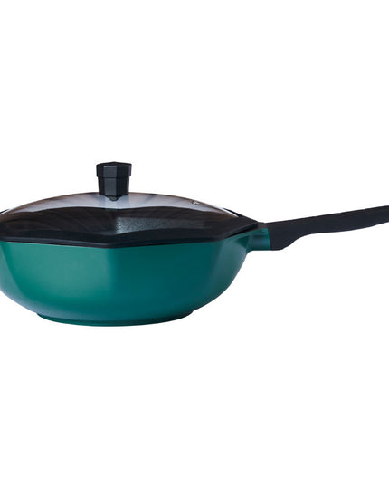 Star anise wok non-stick pan household pan wok gas stove