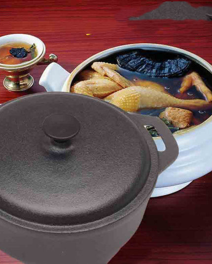 Export Cast Iron Pot Clay Pot Rice Casserole Stew Pot