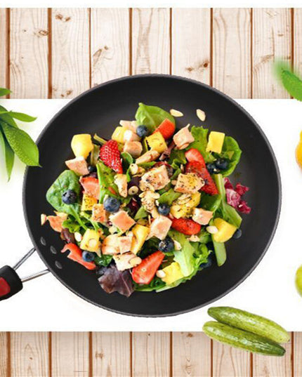 Factory Direct Sale Cookware Set Hao Li Three-Piece Cookware Non-Stick Pan Wok Soup Pot Frying Pan Gift Set Wholesale