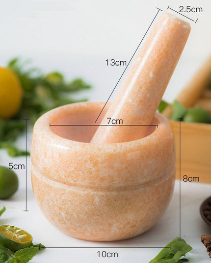 Garlic And Garlic Stone Mortar, Large, Old Fashioned, Extra-Large Mortar