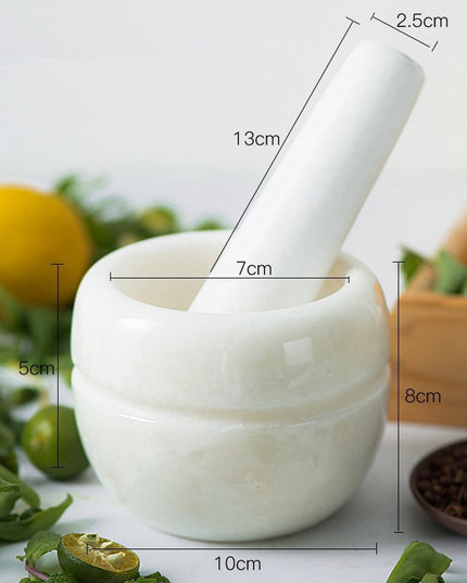 Garlic And Garlic Stone Mortar, Large, Old Fashioned, Extra-Large Mortar