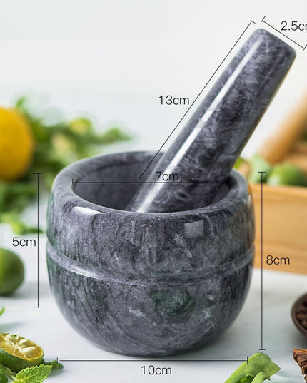 Garlic And Garlic Stone Mortar, Large, Old Fashioned, Extra-Large Mortar