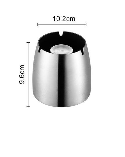 Stainless Steel Ashtray With Lid