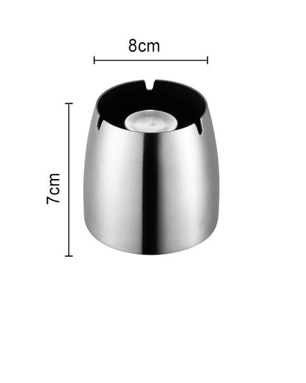 Stainless Steel Ashtray With Lid