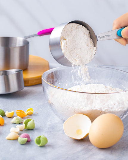 Color Stainless Steel Measuring Spoon 10-p