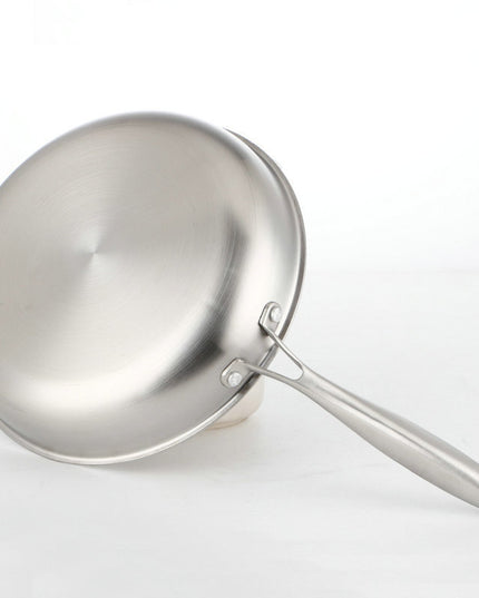 Stainless steel pan frying pan