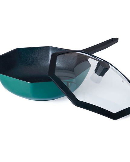 Star anise wok non-stick pan household pan wok gas stove