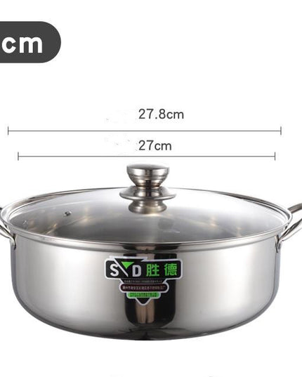 Household Thickened Bottom Commercial Induction Cooker Soup Pot