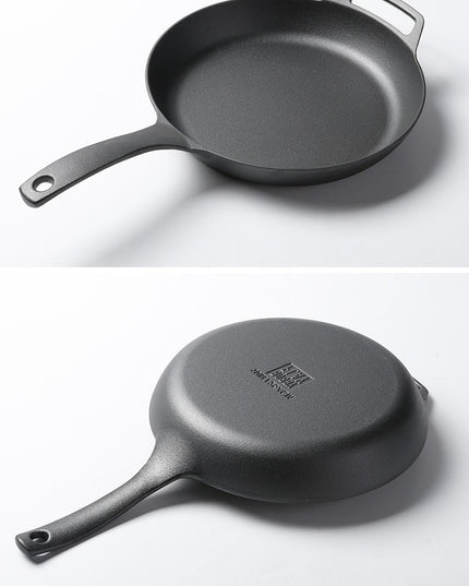 Thick cast iron pan