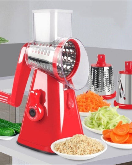 Multi-functional Vegetable Cutter Hand Drum Vegetable Cutter Slice
