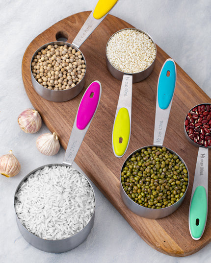 Color Stainless Steel Measuring Spoon 10-p