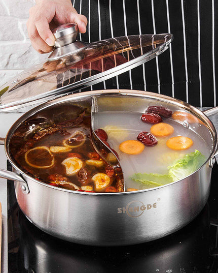Household Thickened Bottom Commercial Induction Cooker Soup Pot