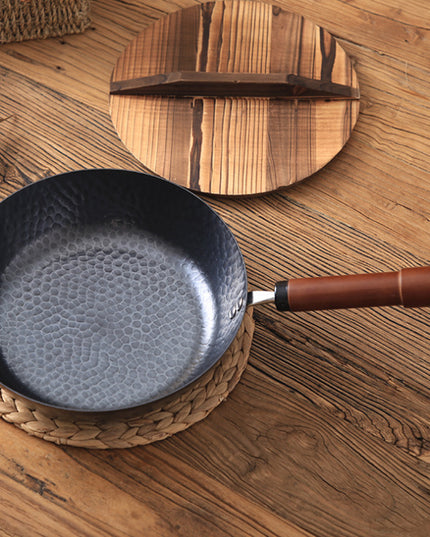 Non-stick Pan Uncoated General Purpose Flat-bottomed Wok