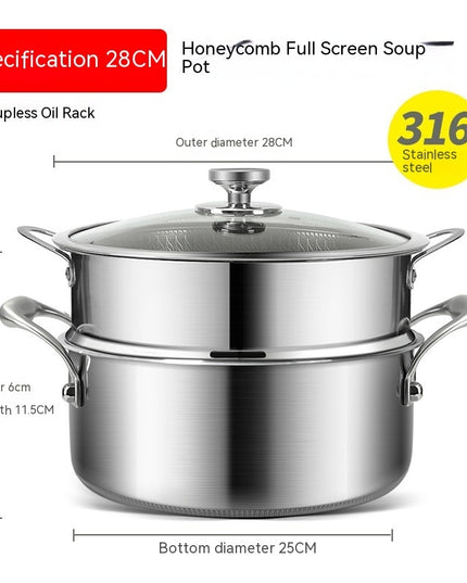 Stainless Steel Soup Pot Non-stick