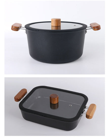 Kitchen Ceramic Non Stick Pot Stew Hot Pot Integration