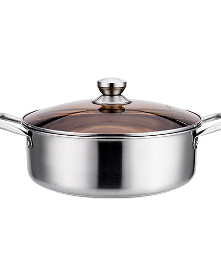 Household Thickened Bottom Commercial Induction Cooker Soup Pot