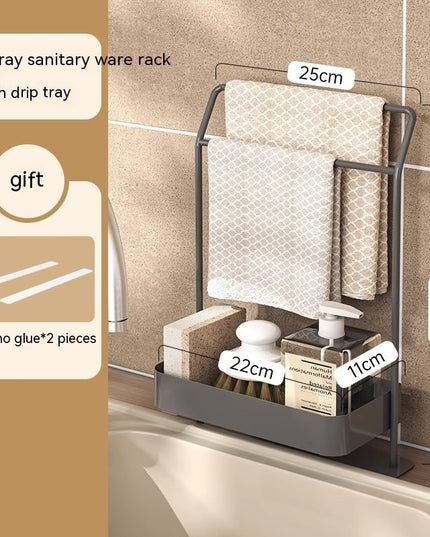 Rag Draining Kitchen Storage Rack Kitchen Gadgets