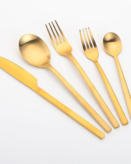Stainless Steel Cutlery Set Matte Cutlery Thickened