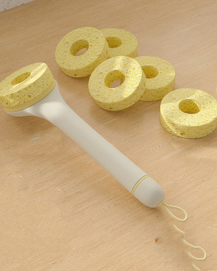 Wood Pulp Sponge Cleaning Brush Kitchen Gadgets