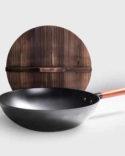 Iron Pan Traditional Iron Wok Handmade