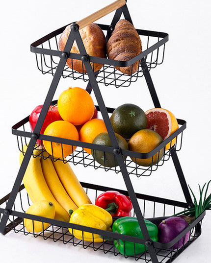 Kitchen Multi-functional Vegetable And Fruit Storage Rack