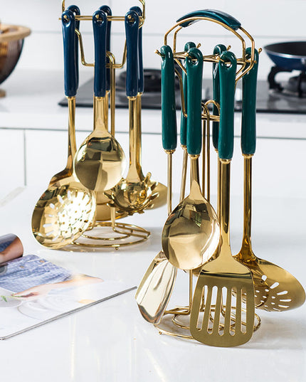 Light luxury kitchenware set