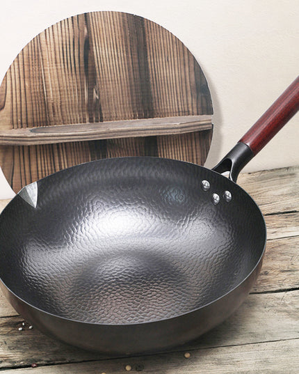 Iron Pan Traditional Iron Wok Handmade