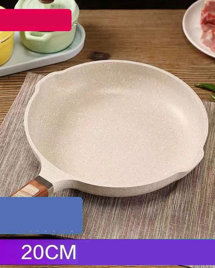 Induction Cooker Non Stick Medical Stone Frying Pan