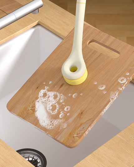 Wood Pulp Sponge Cleaning Brush Kitchen Gadgets