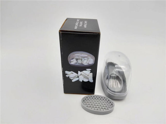 Kitchen Gadgets Plastic Small Garlic CutterProduct material: ABS+PS+304    Product size: 11*4.5*6.5cm