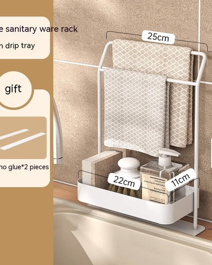 Rag Draining Kitchen Storage Rack Kitchen Gadgets