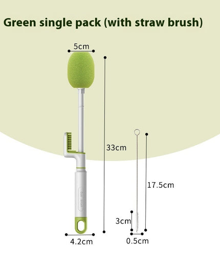 Long Handle Cup Brush Bottle Cleaning Kitchen Gadgets