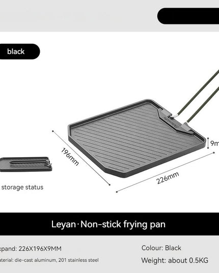 Cast Aluminum Poly Oil Non-stick Fry Pan