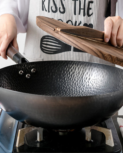 Iron Pan Traditional Iron Wok Handmade