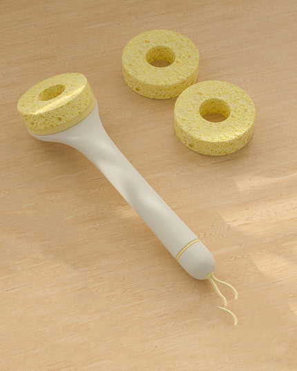 Wood Pulp Sponge Cleaning Brush Kitchen Gadgets
