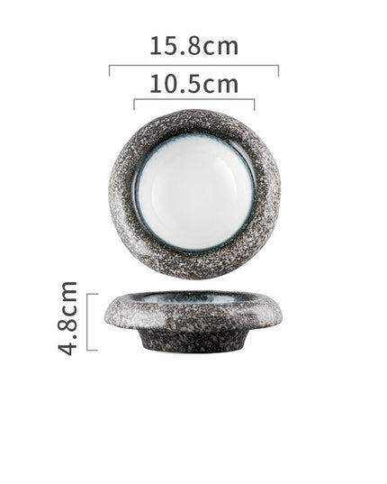 Ceramic Bowl Sashimi Creative Stone Household