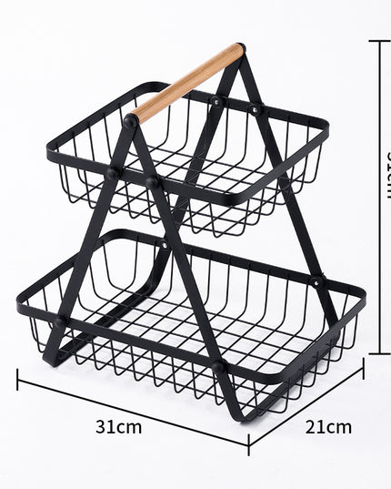 Kitchen Multi-functional Vegetable And Fruit Storage Rack