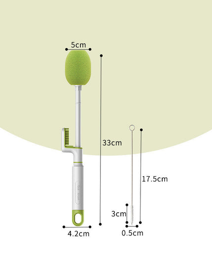 Long Handle Cup Brush Bottle Cleaning Kitchen Gadgets