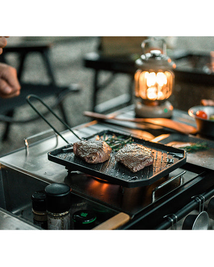 Cast Aluminum Poly Oil Non-stick Fry Pan