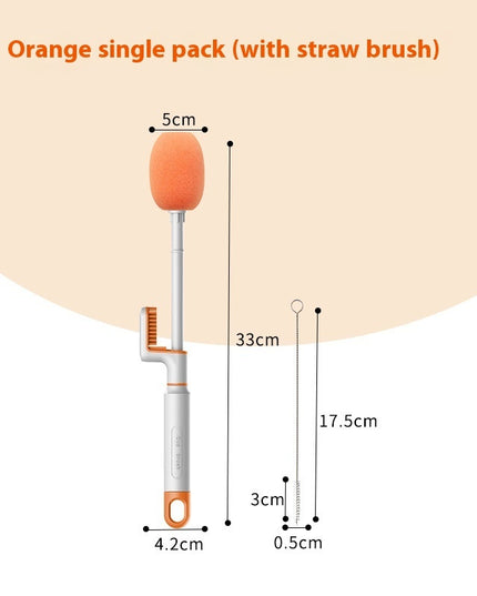 Long Handle Cup Brush Bottle Cleaning Kitchen Gadgets