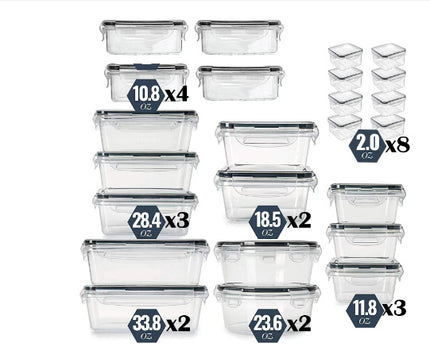 Airtight Plastic Storage Container With 