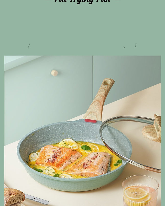Medical Stone Flat Non-stick Pan Household Induction Cooker Universal