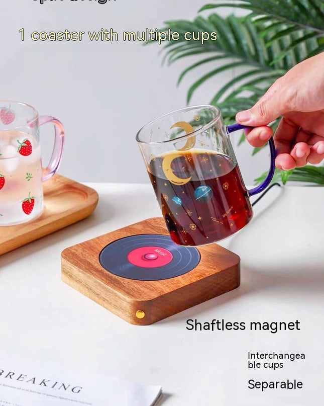Automatic Stirring Cup Magnetic Coaster