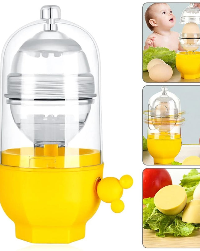 Eggs Mixing Maker Manual Blender Egg Stirring Golden Eggs P