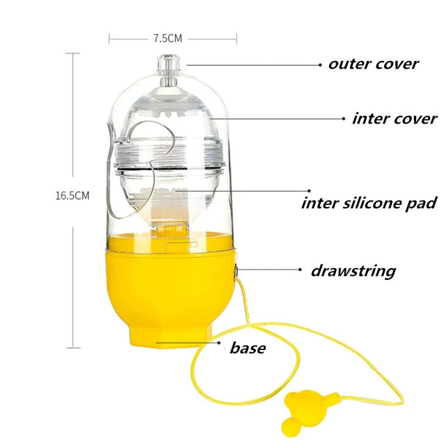 Eggs Mixing Maker Manual Blender Egg Stirring Golden Eggs P