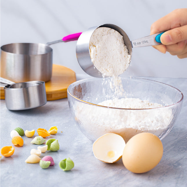 Color Stainless Steel Measuring Spoon 10-p