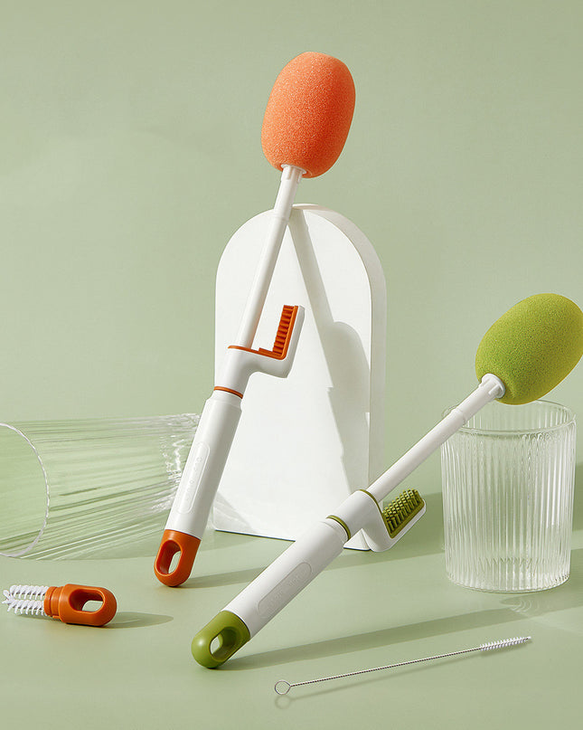Long Handle Cup Brush Bottle Cleaning Kitchen Gadgets